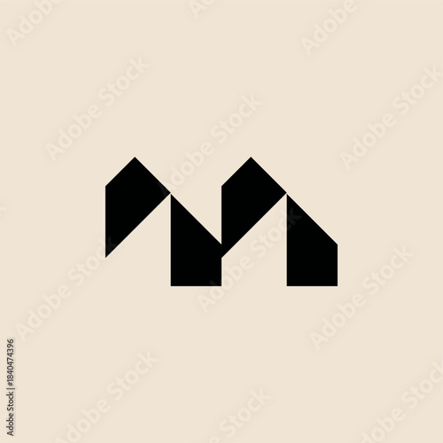 Modern Colorful Letter M Logo Design – Creative Simple Monogram Branding Symbol for Business, Startup, and Company Identity