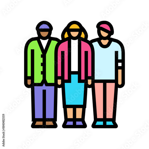 representation color icon vector illustration