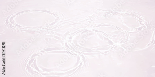 Abstract Water Ripples on Calm Surface Nature Reflection