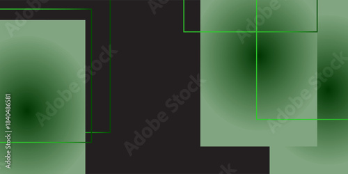 Dark green abstract geometric background. Eps10 vector