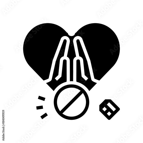 cultural differences couple glyph icon vector illustration