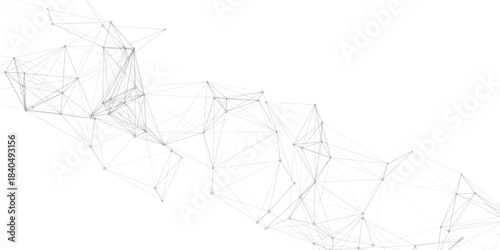 grey vector poly triangle texture. clean and modern science chemical theme background. Abstract geometric pattern composed of triangular. light grey vector triangle mosaic wallpaper, vector.