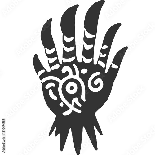 No Man’s Land Vintage Illustration Vector