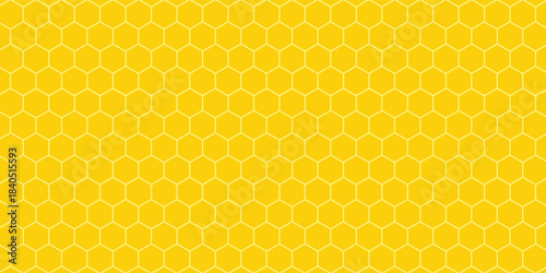 abstract yellow honeycomb wave pattern suitable for background.Vector ilustration