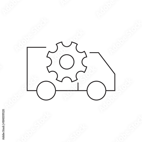 Gear Settings on Delivery Process Management Icon