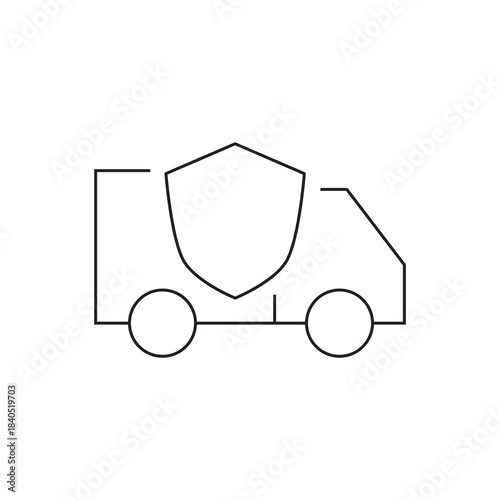 Large Security Shield for Transportation Protection