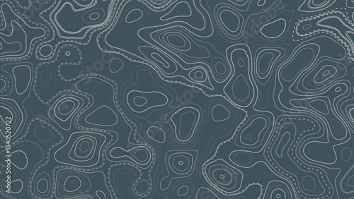 Vector contour topographic map background. Topography and geography map grid abstract backdrop. Business concept. Vector illustration