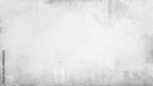 Grey cement wall banner background well space for text presentation. Empty grey cement wall background