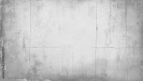 Gray white vector texture background. Horizontal  grunge texture illustration for cards, flyers, poster, invitation. Old craft paper texture with fine grains. Stone wall surface.