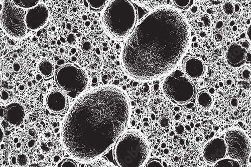 Grunge Bubble Texture Abstract Background