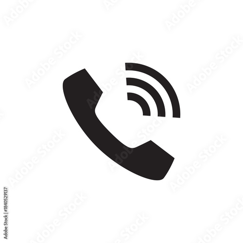 Loudspeaker Phone Handset Audio Signal Solid Icon