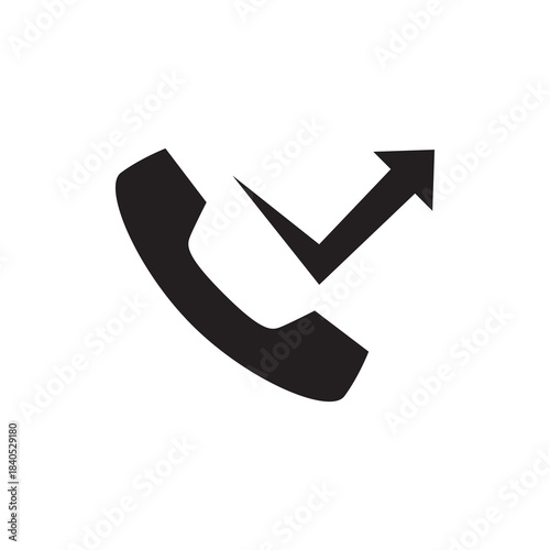 Phone Call Forward Transfer Share Solid Icon