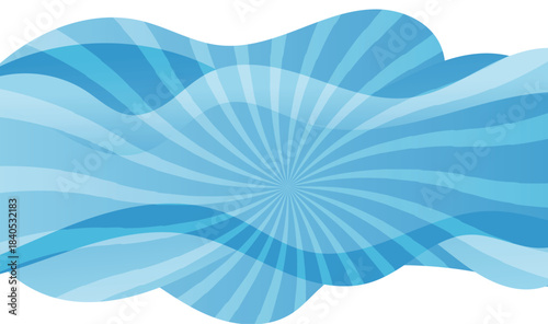 Beautiful sunrise or Sunburst Abstract background. Warm Sunset Energy Background for app, web design, webpage, banner, greeting card. Modern style, Trendy vector illustration