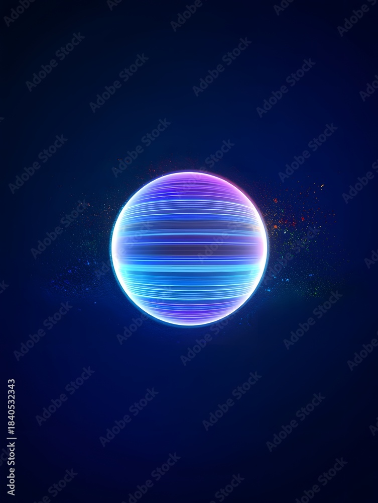 Fototapeta premium AI Lumisphere