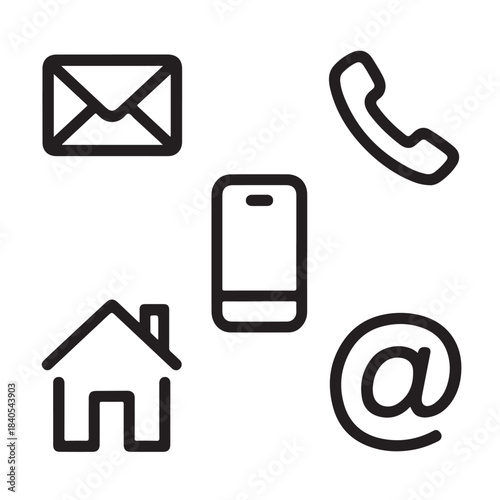 Flat Vector Clock Icon