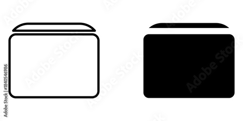 photo album icon graphic icon vector