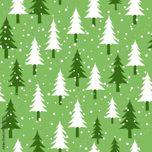 christmas trees background