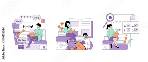 Young People Engaging in Multilingual Learning Vector
