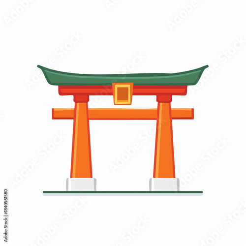 Japanese Torii Gate: Symbolic Entrance to Sacred Space