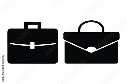 influencer marketing bag vector icons