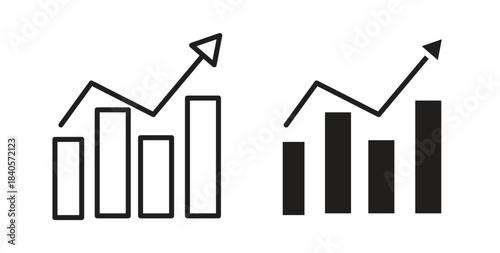 Stagflation icon for web and app. vector illustration eps