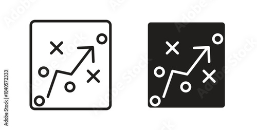 Tactical icon for web and app. vector illustration eps