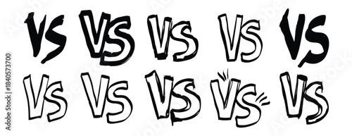 versus graffiti style poster branding, vs. Edgy urban graphics with stamped badges and graffiti influence, Design concepts combining grunge elements with iconic symbols for impactful street branding