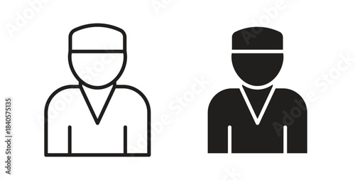 Valet icon for web and app. vector illustration eps