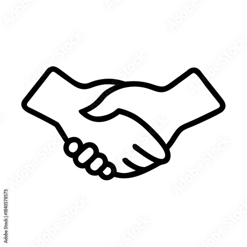 handshake vector illustration