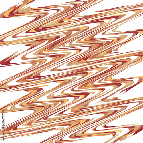 Multi-Tone Brown Zigzag Abstract Texture.