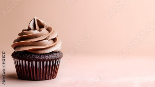 Decadent Chocolate Cupcake with Creamy Frosting