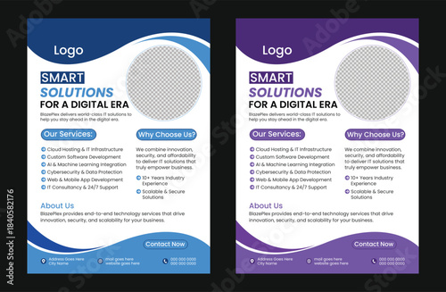 Smart IT Solutions for a Digital Era Flyer