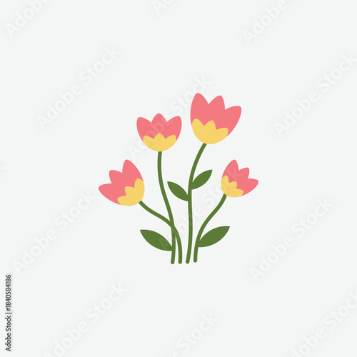 Download premium tulip flower vector designs in SVG, AI, EPS, and PNG formats. Perfect for logos, floral illustrations, patterns, branding, and print projects. High-quality, editable, and free for per