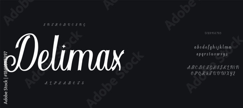 Delimax is a bold and structured font, perfect for impactful logos that need to convey confidence and strength.