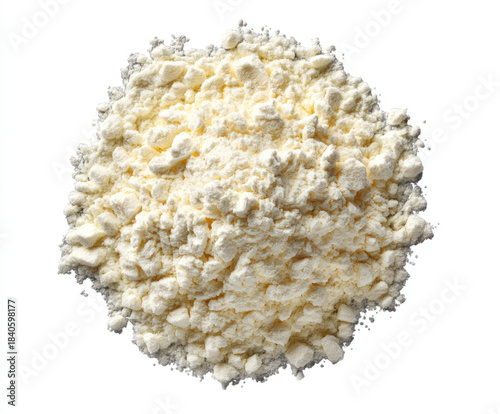 Flour isolated on white bac...