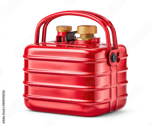 Fuel canister isolated on w...