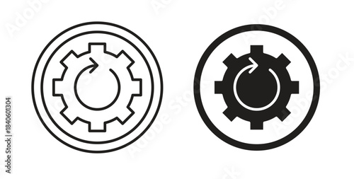 Recovery icon isolated vector Illustration. Vector pictogram for web and app