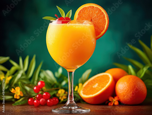 Sidecar cocktail in a glass
