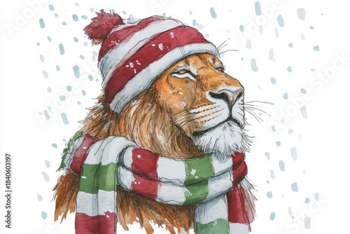 simple Christmas watercolor...