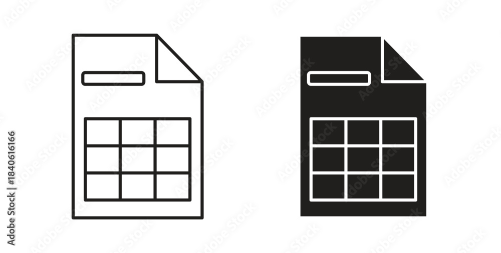 Foto Spreadsheet icon