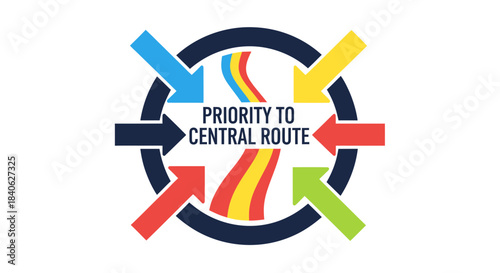 Central Routes Become Primary Focus, A Visual Representation, Guidance, and Wayfinding