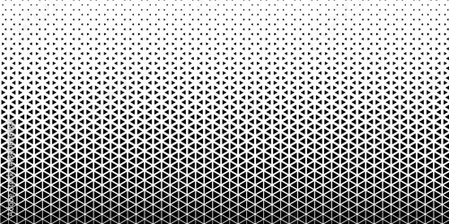 Halftone triangles pattern. Abstract geometric gradient background. Vector illustration, EPS 10.