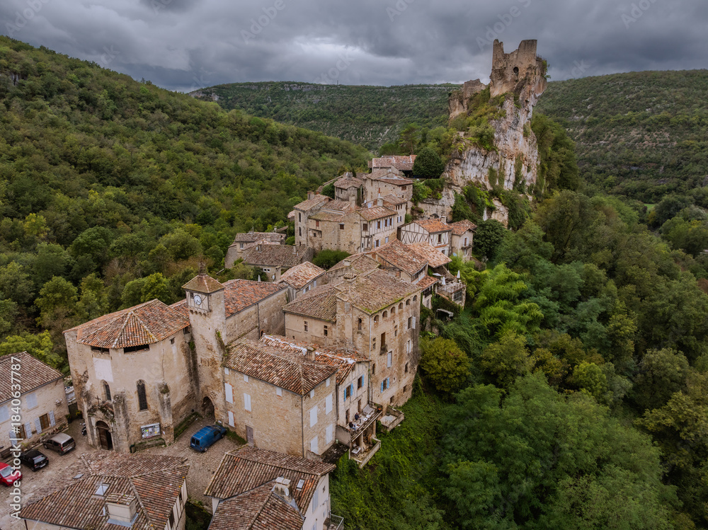 Obraz premium Forteresse de Penne, France