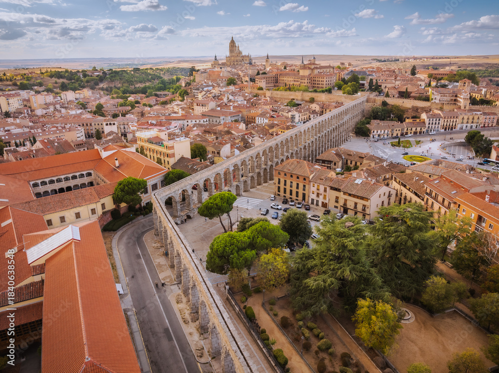 Obraz premium Segovia Aqueduct, Spain