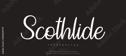 A refined and balanced serif font, with sharp details and elegant angles, perfect for upscale and prestigious projects.