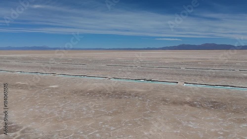 Vista aérea con drone de las 
