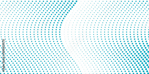 Transparent Vector Gradient Blue Color Halftone Background Staggered Dots Pattern modern dotted