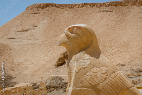 Deir el-Bahari funerary temple complex. Luxor. Egypt.