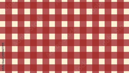 Classic Soft Red Tartan Seamless Texture for Branding, Labels and Crafts