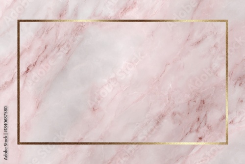 Vintage floral frame on aged brown paper textured background